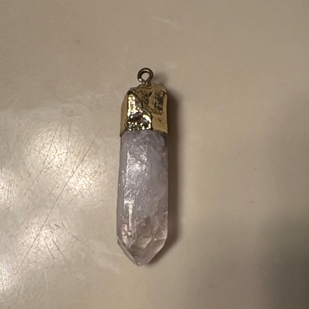 Gold and Clear Crystal